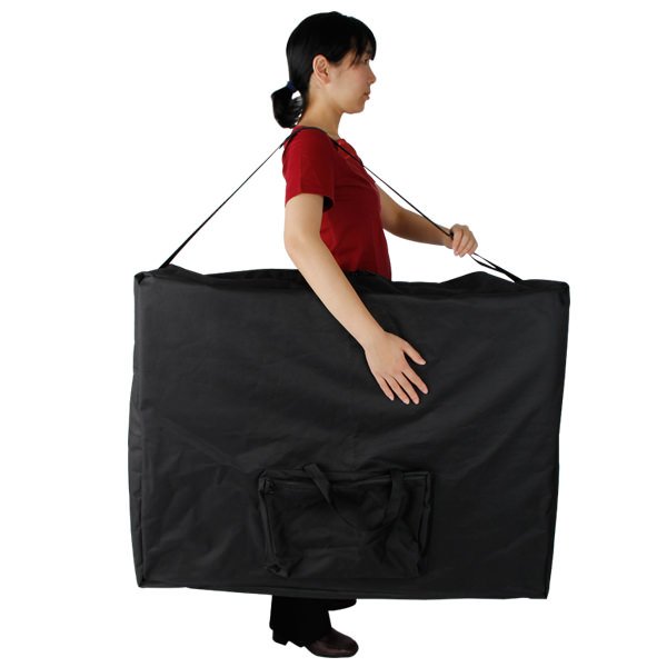 画像12: 軽量折りたたみエステベッド (木製・有孔) バニラ 長さ185×幅70×高さ51-83cm (12)