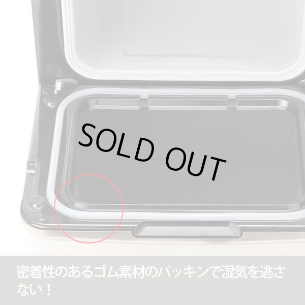 画像5: タオルウォーマーC-080(前開き)シルバー・ブラック 8L 高さ27×幅32×奥行27cm (5)
