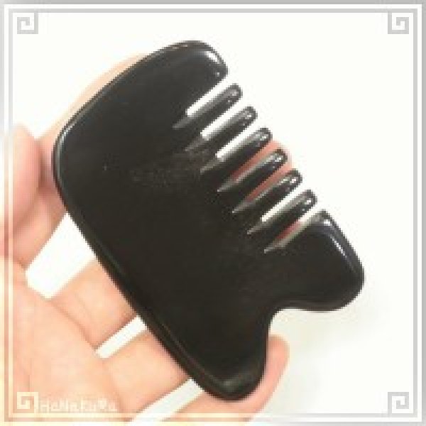 画像3: 水牛の角(黒水牛角)　EHE221 櫛型 (3)